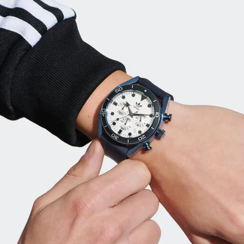 Adidas Originals Edition Two Chrono Watch Aofh23004 Blue