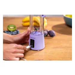 Blender personalny GÖTZE & JENSEN PB940L Lawendowy Bezprzewodowy + pokrowiec