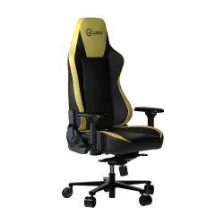 Fotel Lorgar Base 311 Gamingowy do 150kg Skóra ECO Czarno-żółty