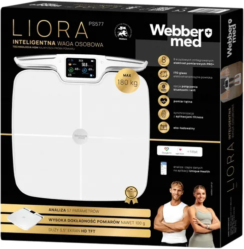 Waga łazienkowa WEBBER Liora PS577