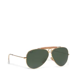 Okulary przeciwsłoneczne Ray-Ban 0RB3138 W3401 Arista/G/15/Green - Rozmiar (EU) 58