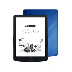 Czytnik E-booków inkBOOK Focus - 7,8" - 16GB -WiFi - niebieski + etui