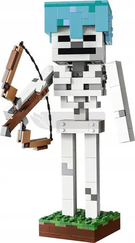 LEGO Minecraft 21594 Szkielet, zestaw klocków 10+