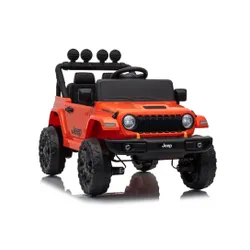 Auto Na Akumulator Jeep Rubicon 2X200W 24V Eva Skóra LED Pilot Radio MP3