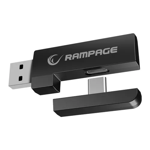 Rampage RETSU BT 2.4G RGB czarne