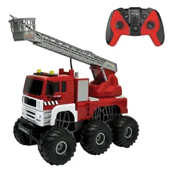 Samochód zdalnie sterowany LEXIBOOK Wóz strażacki Crosslander Pro RCP20