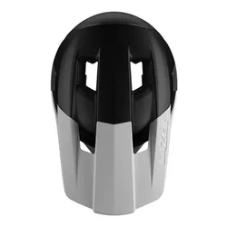 Kask rowerowy LAZER Cage KinetiCore Biało-czarny mat Full Face (rozmiar XL)