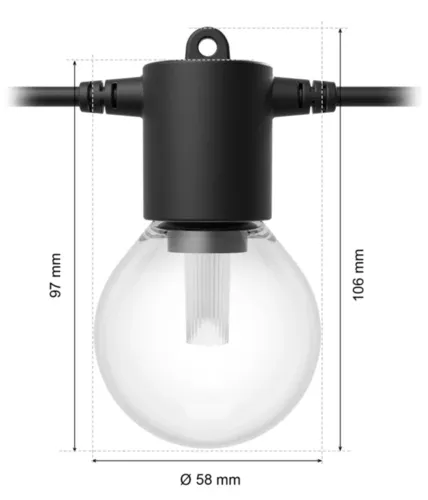 Girlanda LED Philips Festavia 14m