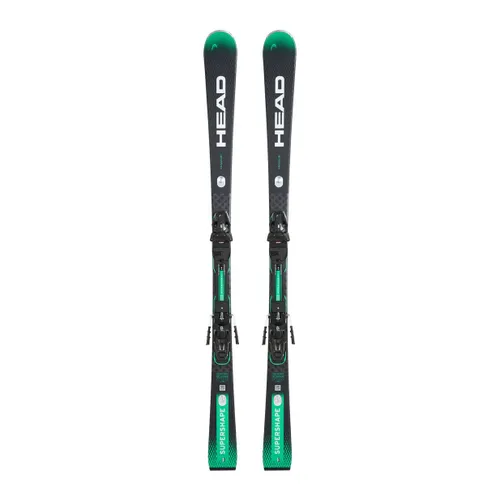 Narty zjazdowe HEAD Supershape e-Magnum SW BB-PR + wiązania PRD 12 GW black/green