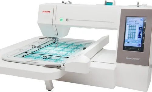 Janome dikiş makinesi Janome MC550E nakış makinesi