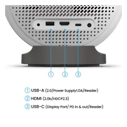 Projektor BenQ GV50 DLP Full HD HDR Google TV Wi-Fi Bluetooth AirPlay