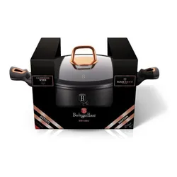 Garnek granitowy 20 cm Berlinger haus bh-1641 black rose 1szt
