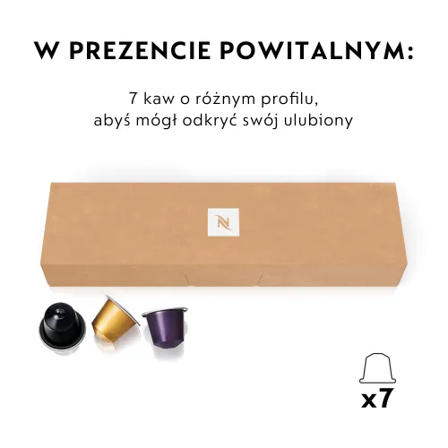 Ekspres do kawy na kapsułki DELONGHI Citiz Nespresso EN 267.WAE