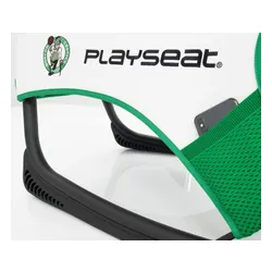 Fotel Playseat Champ NBA-Boston Celtics Gamingowy do 122kg Tkanina Biało-zielony