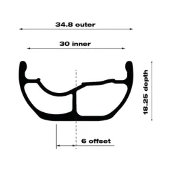 Koło tylne WTB HTZ i30 27.5" Shimano