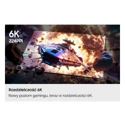 Monitor Samsung Odyssey G8 S32HG802ES 32" 6K Fast IPS Dual Mode 165Hz/330Hz 1ms Gamingowy