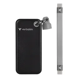 Dysk VERBATIM Pocket 256GB SSD Czarno-szary