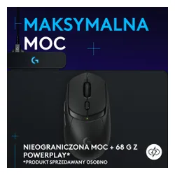 Myszka gamingowa Logitech G309 Lightspeed Czarny