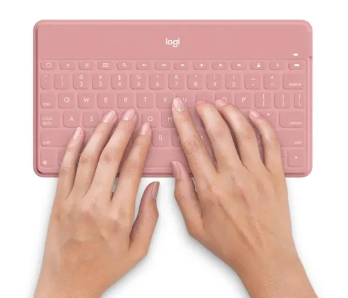 Портативная клавиатура Logitech Keys-Go Blush Pink 920-010059