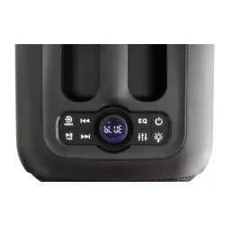 Power Audio Blaupunkt Party Box PB6LED 40W Bluetooth Radio FM Mikrofon Karaoke Czarny