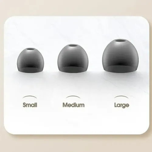 Słuchawki bezprzewodowe USAMS EP-43 Metal USB-C Dokanałowe Mikrofon Czarny