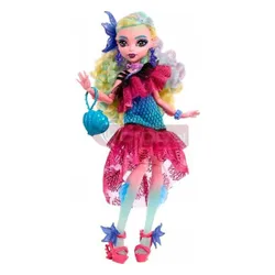 MONSTER BALL LALKA MONSTER HIGH LAGOONA BLUE lalka w imprezowym stroju HNF71