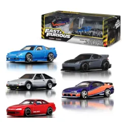 Zestaw pojazdów Hot Wheels Premium Szybcy i wściekli Tokio Drift JFL99 (5 szt.)