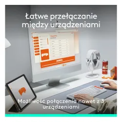 Zestaw LOGITECH POP ICON Combo Off White