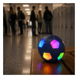 Głośnik Bluetooth Musicmate MM-SB40-N FootballWave LED 5W Niebieski