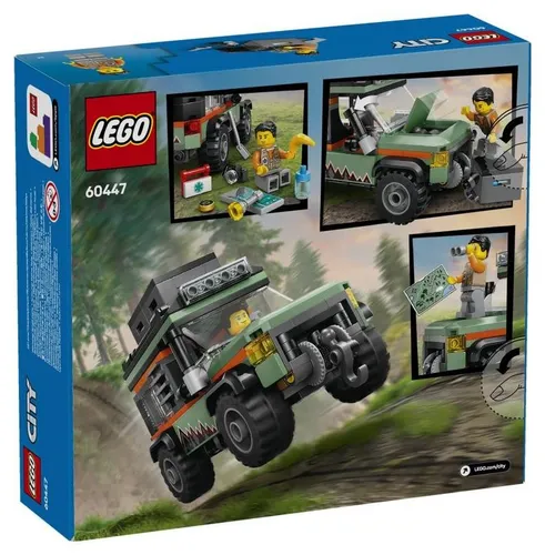 LEGO City 60447 Górska ciężarówka terenowa 4x4