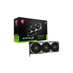 Karta graficzna MSI GeForce RTX 4070 Ti VENTUS 3X E1 OC 12GB GDDR6X 192bit DLSS