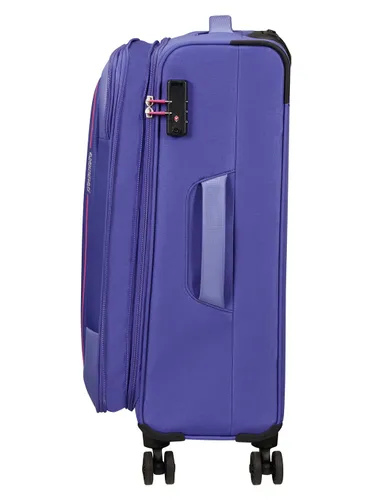 Walizka średnia American Tourister Pulsonic - soft lilac