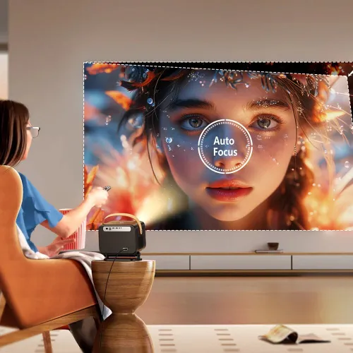Projektor YABER U12 Full HD (1920 x 1080), 700 ANSI lumen, Wi-Fi, Bluetooth