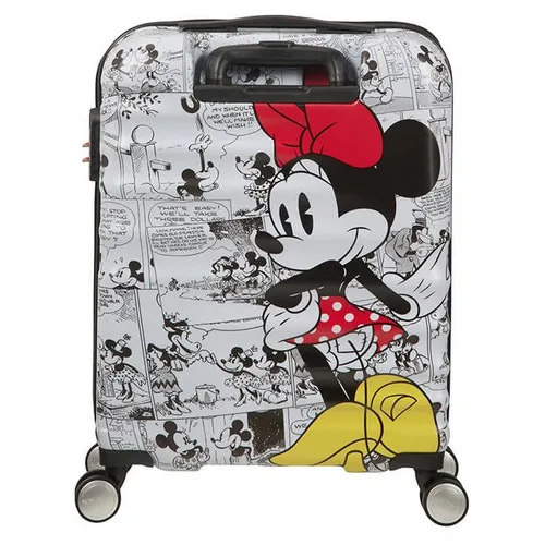 Чемодан/ручная кладь American Tourister Wavebreaker Disney - Minnie comics white