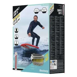 Bestway Nadmuchiwana deska SUP Hydro-Force Compact Surf 8, 243x57x7 cm