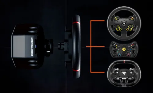 Kierownica Thrustmaster T598 Direct Axial Drive do PC, PS4, PS5 Force Feedback + Słuchawki Sony INZONE H5 Czarny