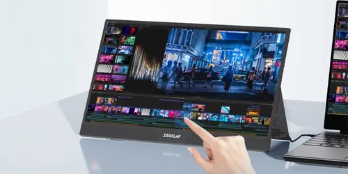 Monitor ZEUSLAP Z15ST 15" 1920x1080px IPS 4 ms