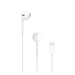 Słuchawki przewodowe Apple EarPods z wtyczką USB-C do iPhone 15 Douszne Mikrofon Biały