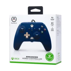 Powera Enhanced Midnight Blue Pad для Xbox Series X / S, Xbox One, ПК-проводной