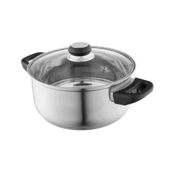Garnek ze stali nierdzewnej z pokrywką EMILIO 3,2 l