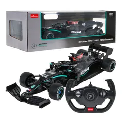 Zdalnie sterowany samochód COIL auto RC pilot duży Mercedes AMG F1 skala 1:12 czarny
