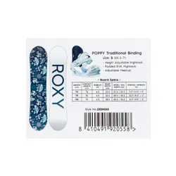 Zestaw snowboardowy Roxy Poppy Package (deska + wiązanie Poppy 2 Straps) - Długość (cm) - 110
