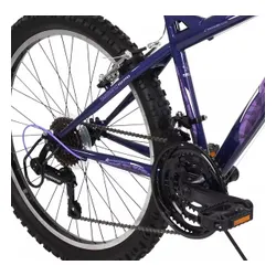 Rower dziecięcy HUFFY Extent 24 cali dla chłopca Fioletowy