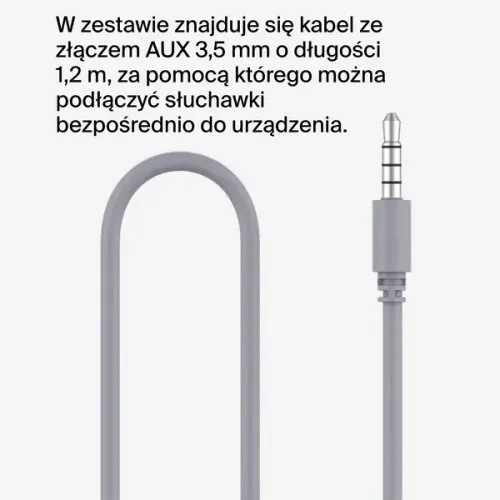 Słuchawki bezprzewodowe Belkin Soundform Mini dla dzieci Nauszne Bluetooth 5.3 Różowy