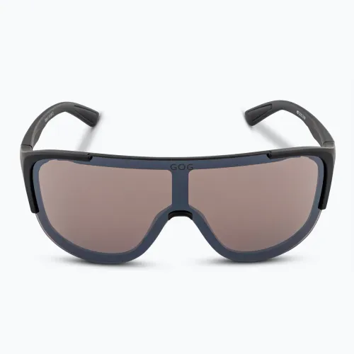 Okulary przeciwsłoneczne GOG Medusa matt black/silver/silver mirror