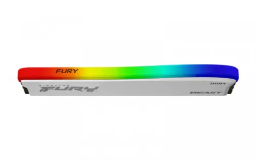 Pamięć RAM Kingston FURY Beast RGB DDR4 16GB 3600 CL17 Biały