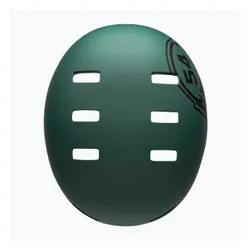 Kask rowerowy Bell Local green black/skull