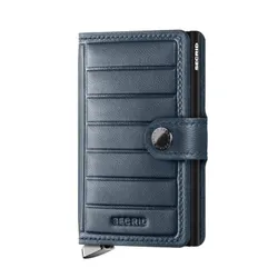 Кошелек Secrid Premium RFID Miniwallet Emboss Lines - teal