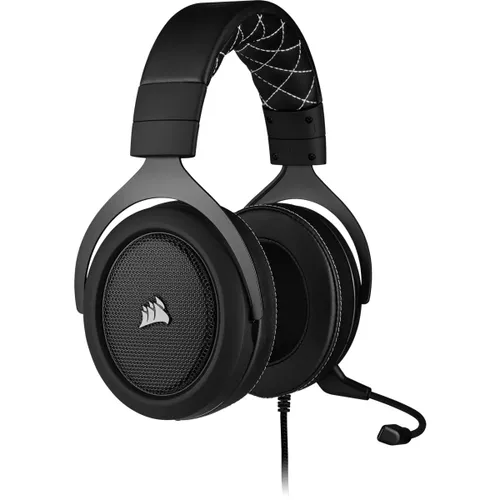 Słuchawki przewodowe z mikrofonem Corsair HS60 PRO SURROUND CA-9011213-EU Nauszne Czarny