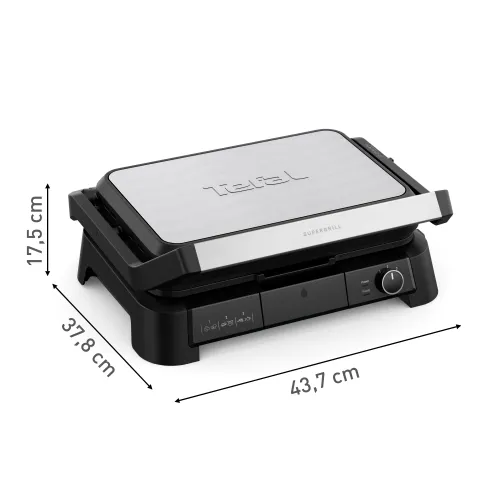 Grill elektryczny Tefal SuperGrill GC520D 800cm2